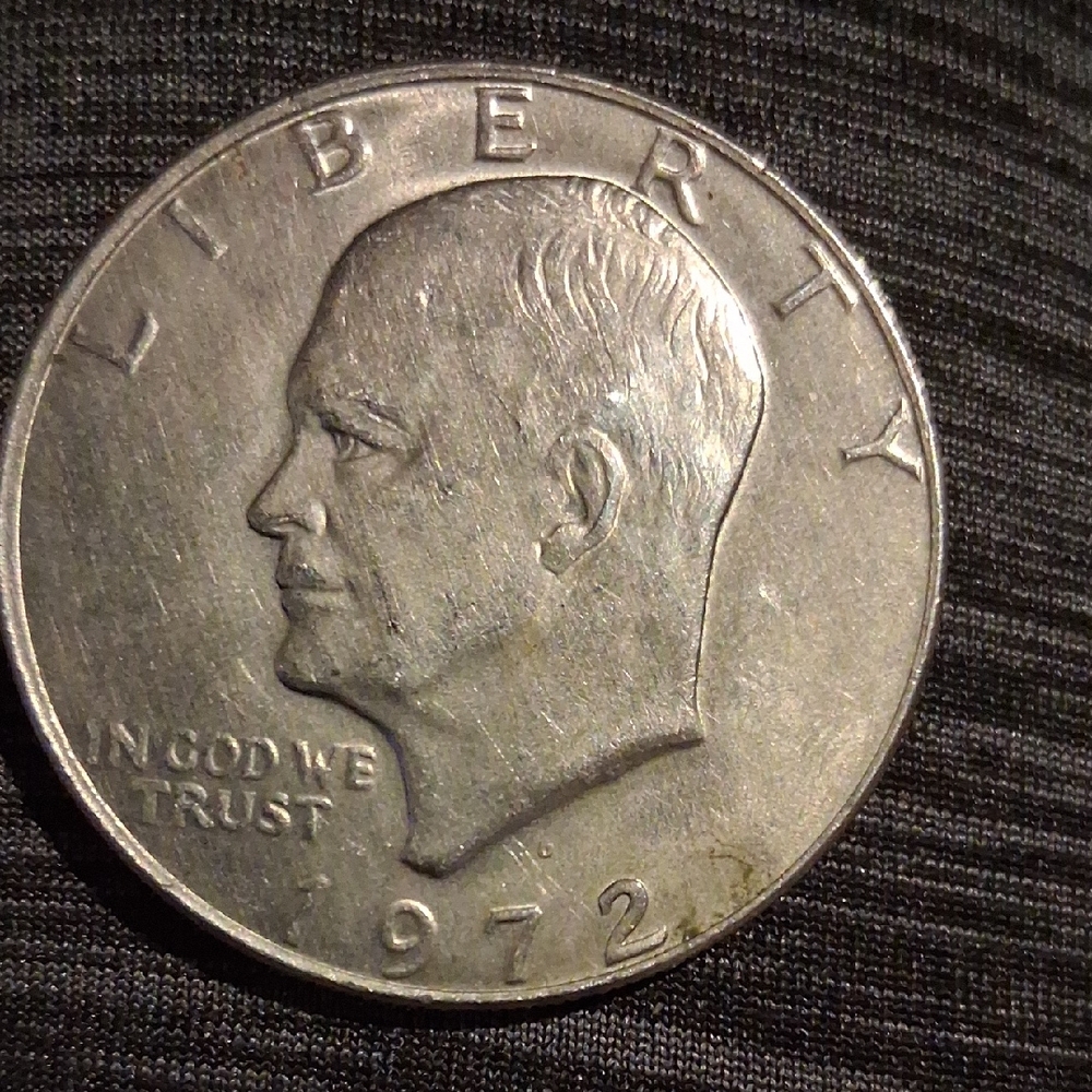 1972 Eisenhower Dollar Coin